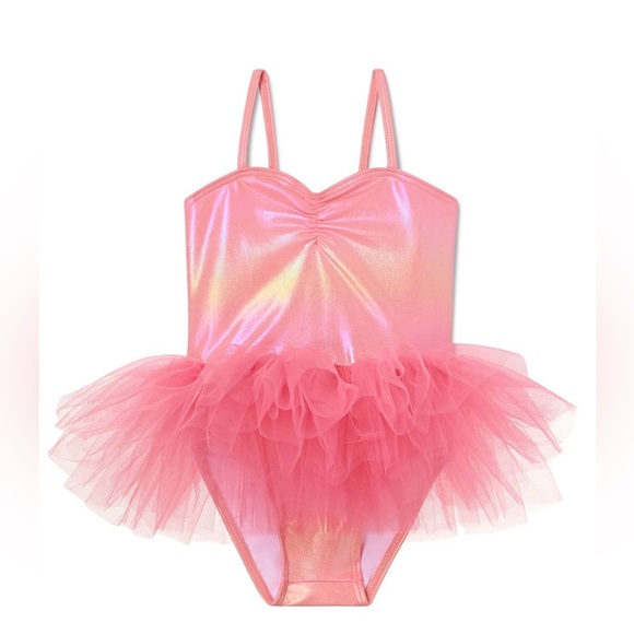 Iloveplum Other - Girls Multicolor Tutu leotard Dress M Sleeveless Ballet Dance Party